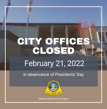 City Offices Closed in observance of Presidents Day
